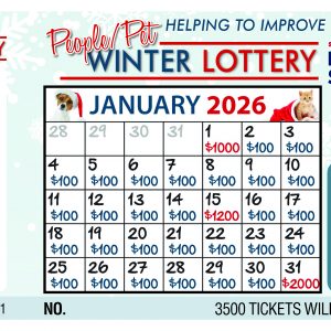 2026 People Pet Winter Lottery