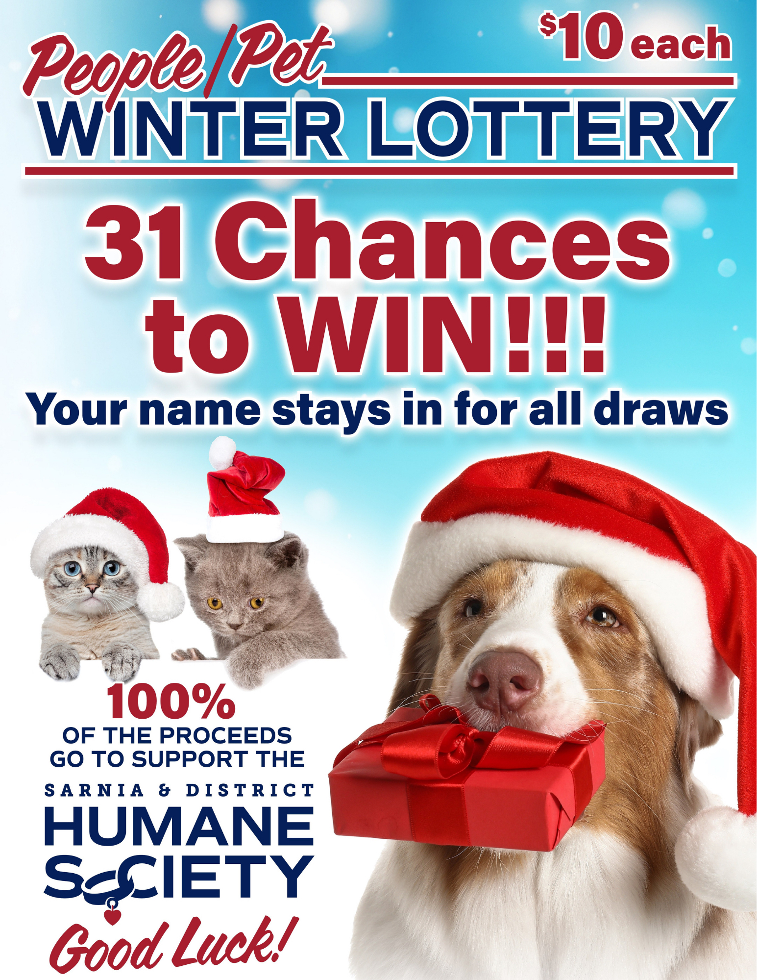 2027 People Pet Winter Lottery